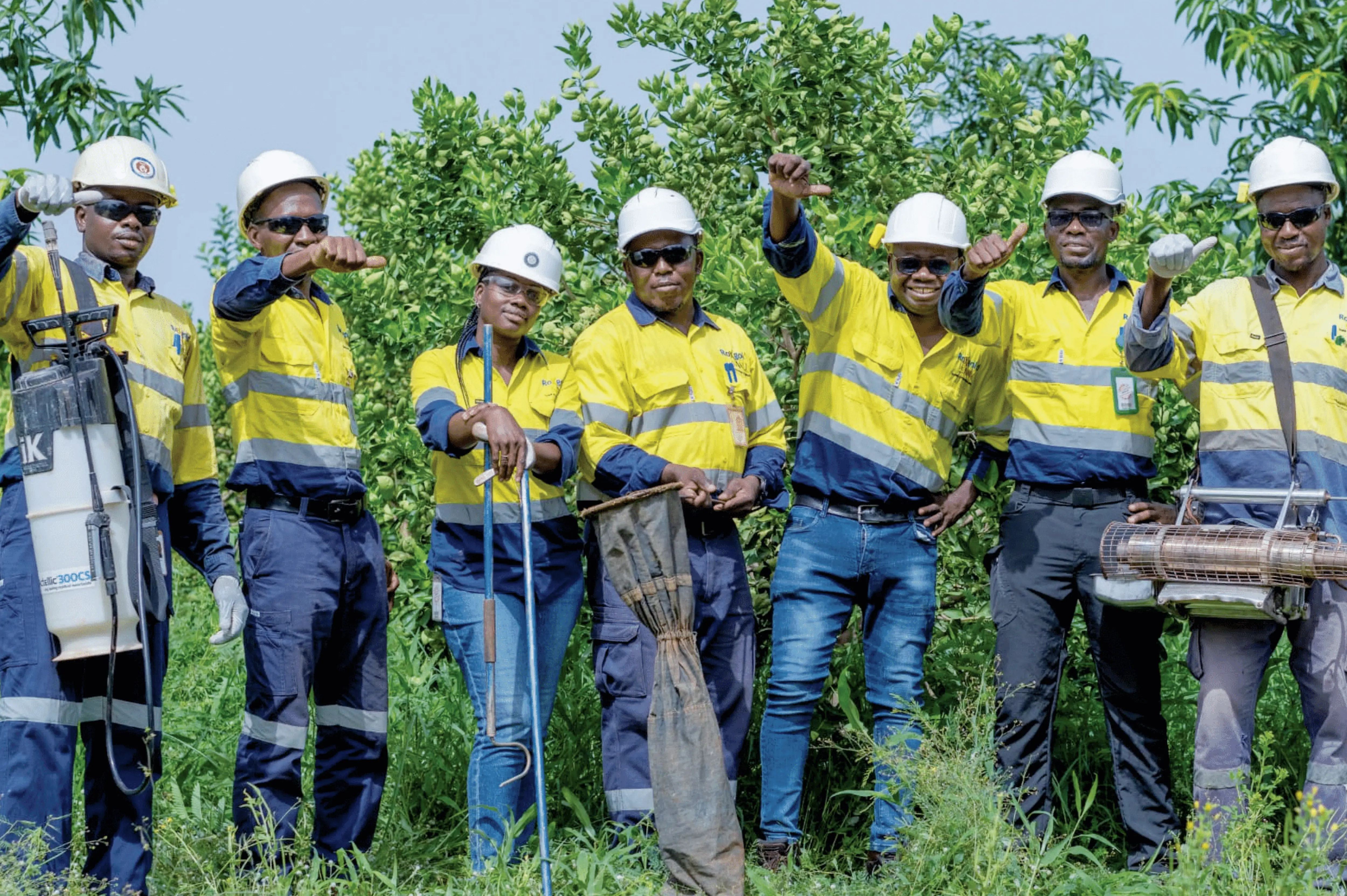 Une photo de l'equipe.